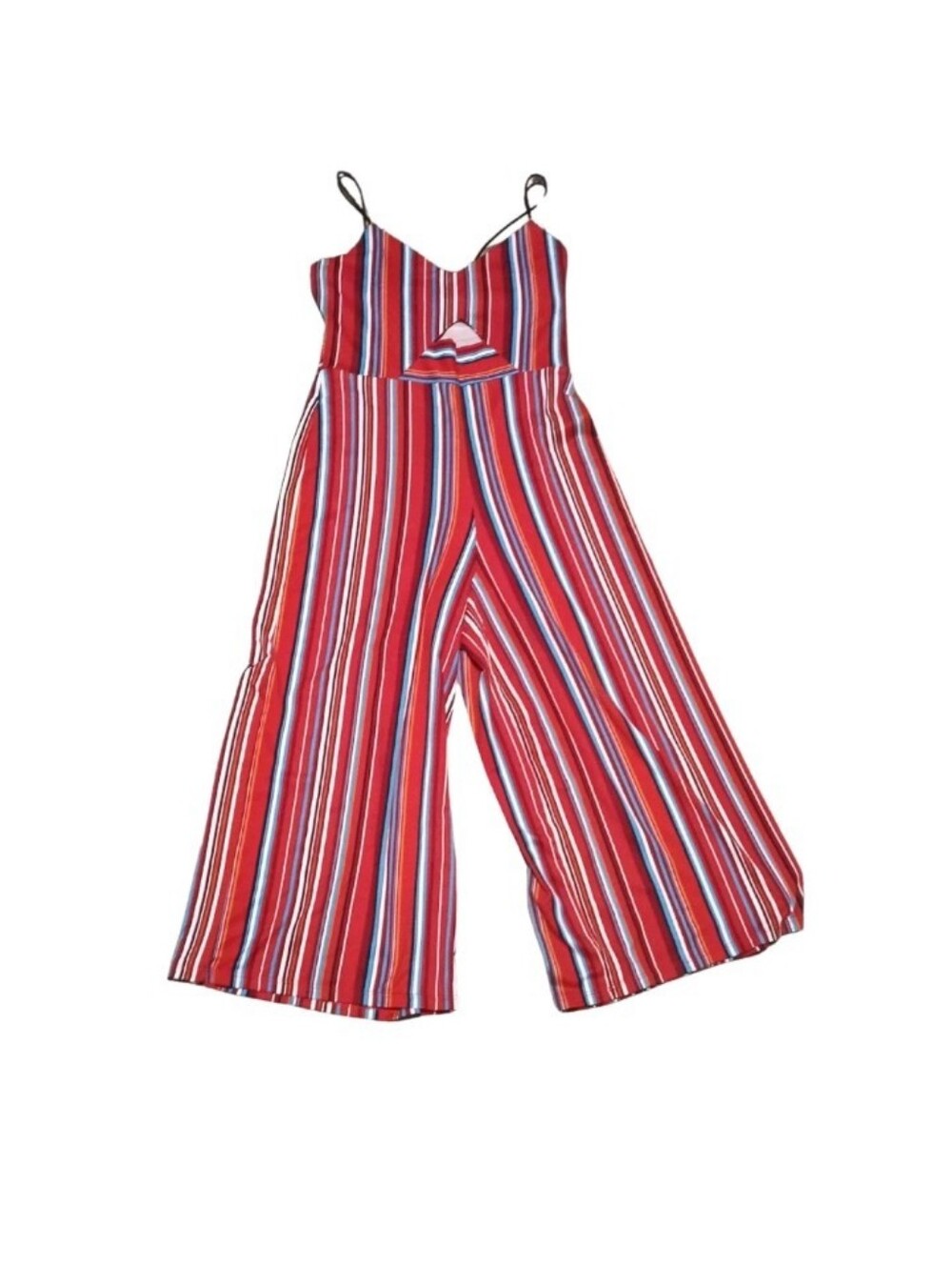 Carousel Striped Wide-Leg Jumpsuit (Over the Rainbow) –‎ Size S